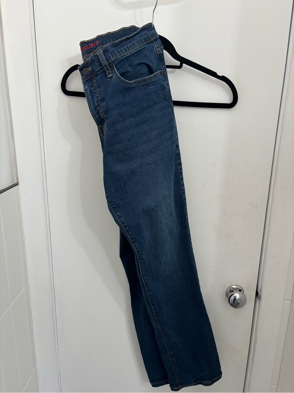 Lucky Brand Women’s Dark Blue Straight Jeans